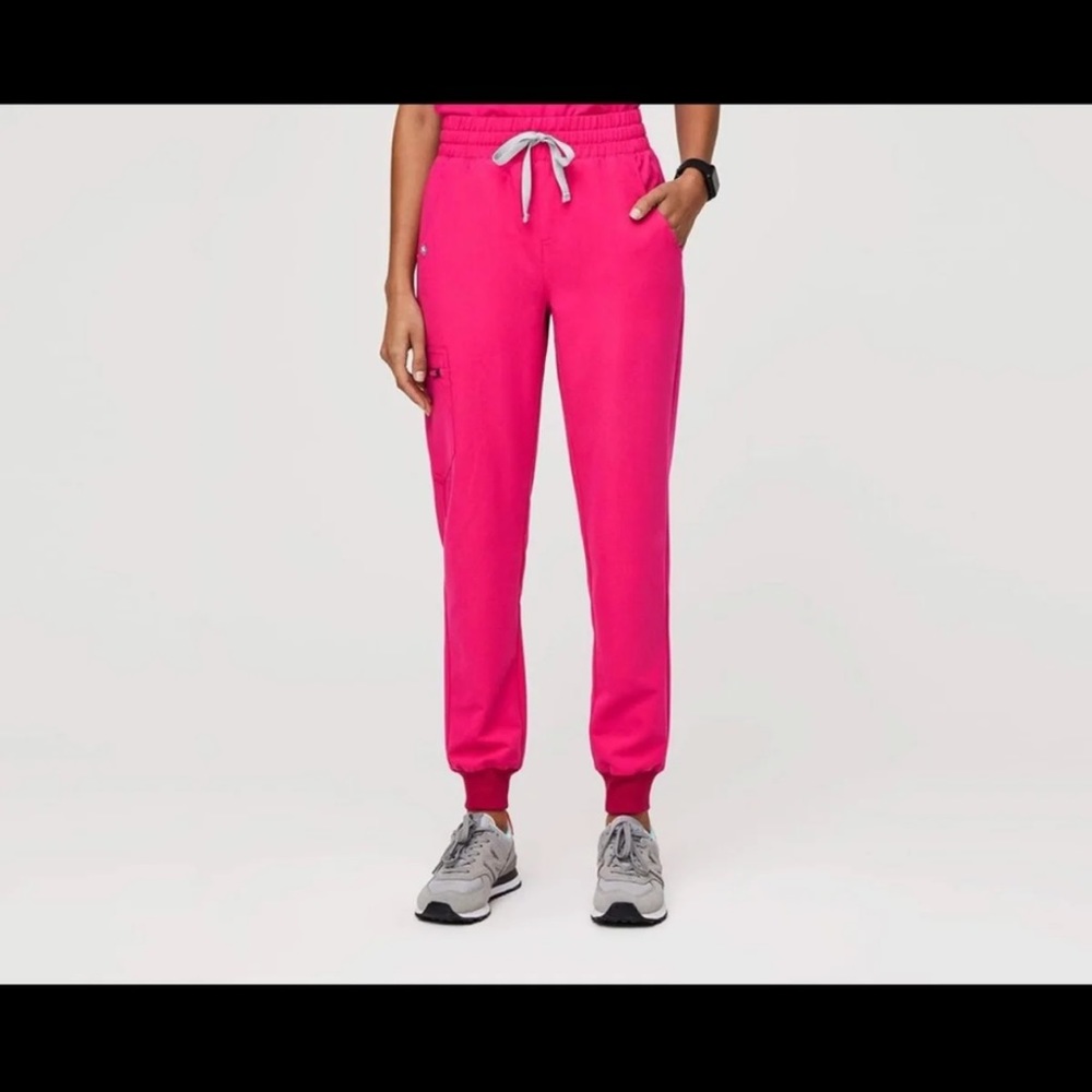 FIGS Shocking Pink Scrub Pants